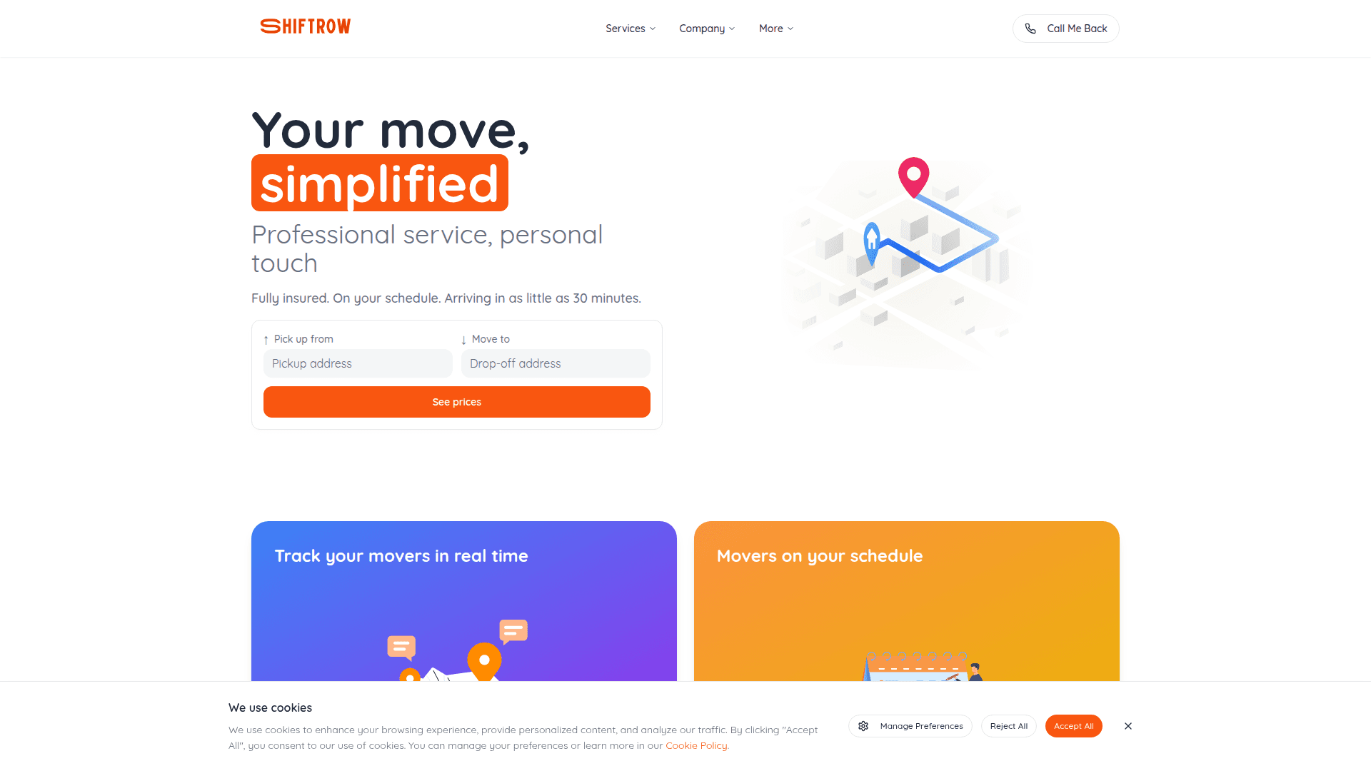 ShiftRow: portfolio visibility boost
